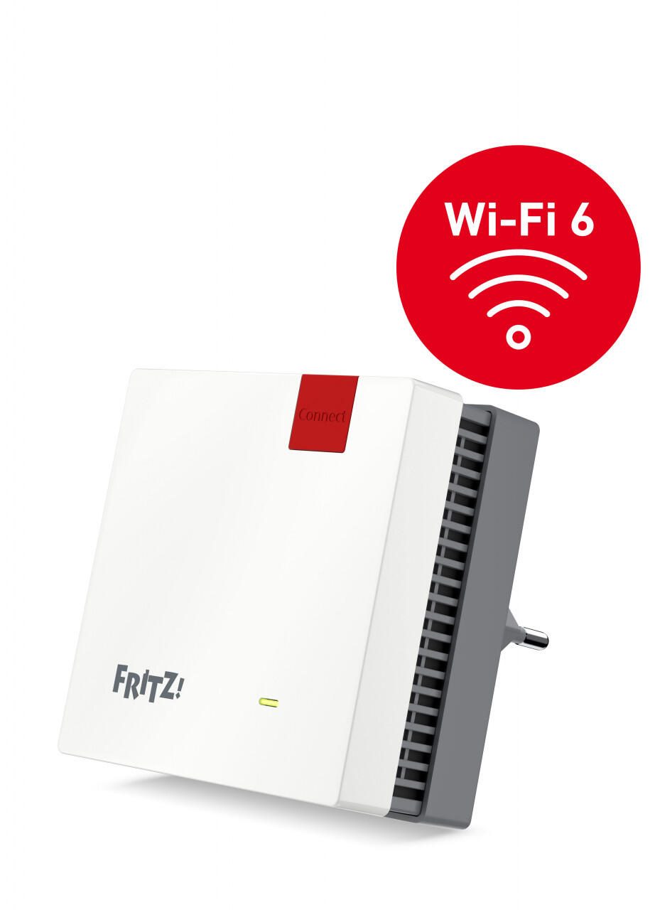 FRITZ!Repeater 1200 AX Extenseur WiFi GigE WiFi6 2,4 GHz, 5 GHz