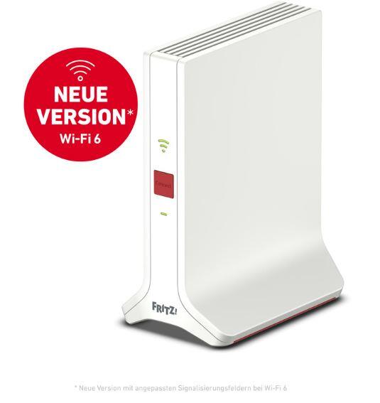 FRITZ!Repeater 3000 AX Amplificateur WiFi Range-Extender GigE WiFi 6 2,4 GHz (1 bande) / 5 GHz (Dual-Band)