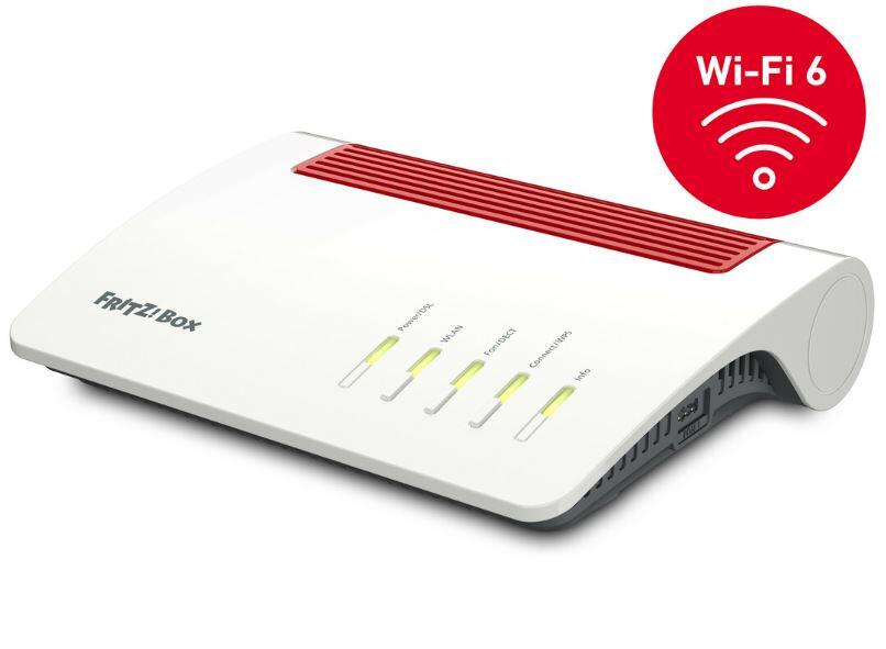 FRITZ!Box 7590 AX Routeur Wi-Fi 6 Modem DSL Commutateur 4 ports GigE sans port S0 ISDN
