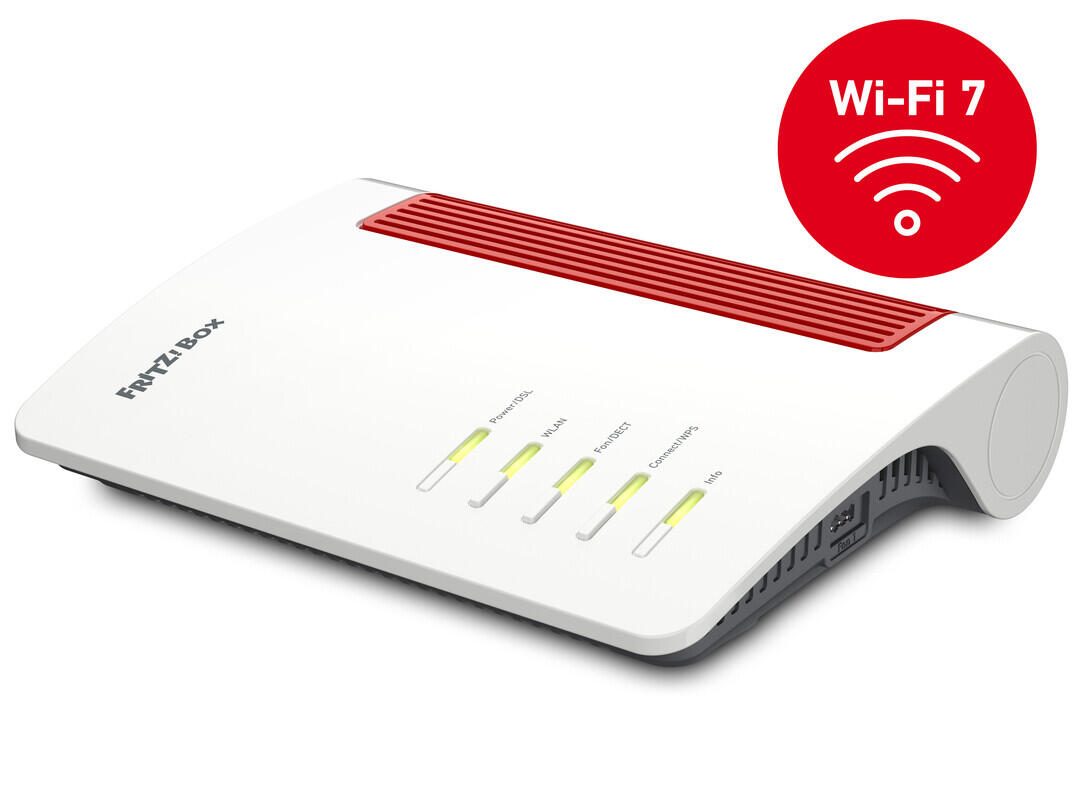 Routeur Wi-Fi 7 FRITZ!Box 7690 avec modem intégré pour toutes les connexions DSL