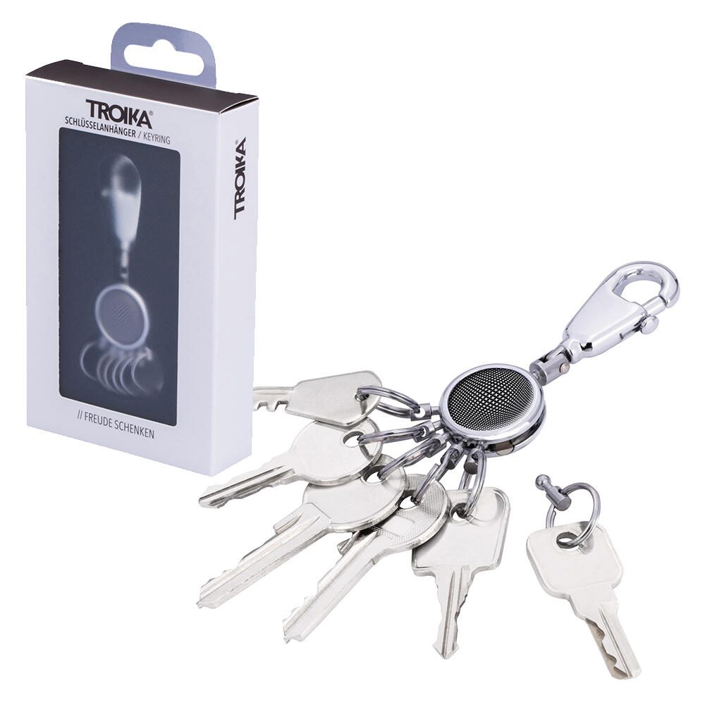 TROIKA® Porte-clés BLACK VISION