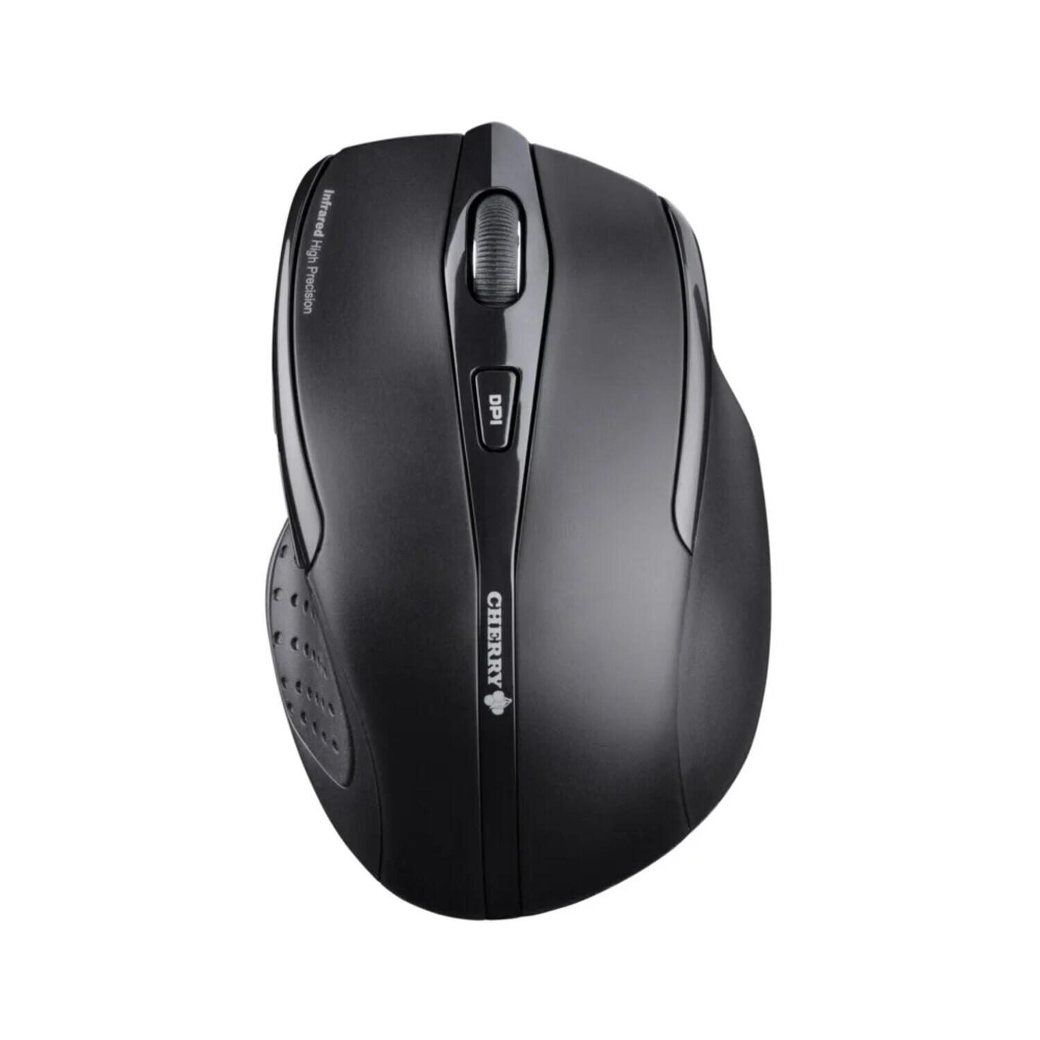 CHERRY MW 3000 souris sans fil - noir 1750 DPI, optique, 6 touches, 2,4 GHz