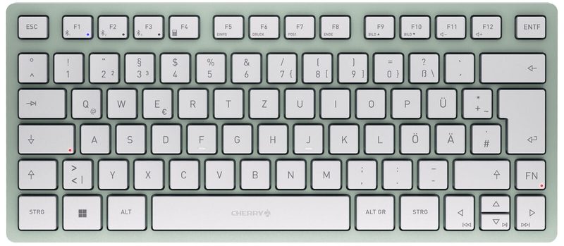 Clavier sans fil Cherry KW7100 MINI BT agave vert