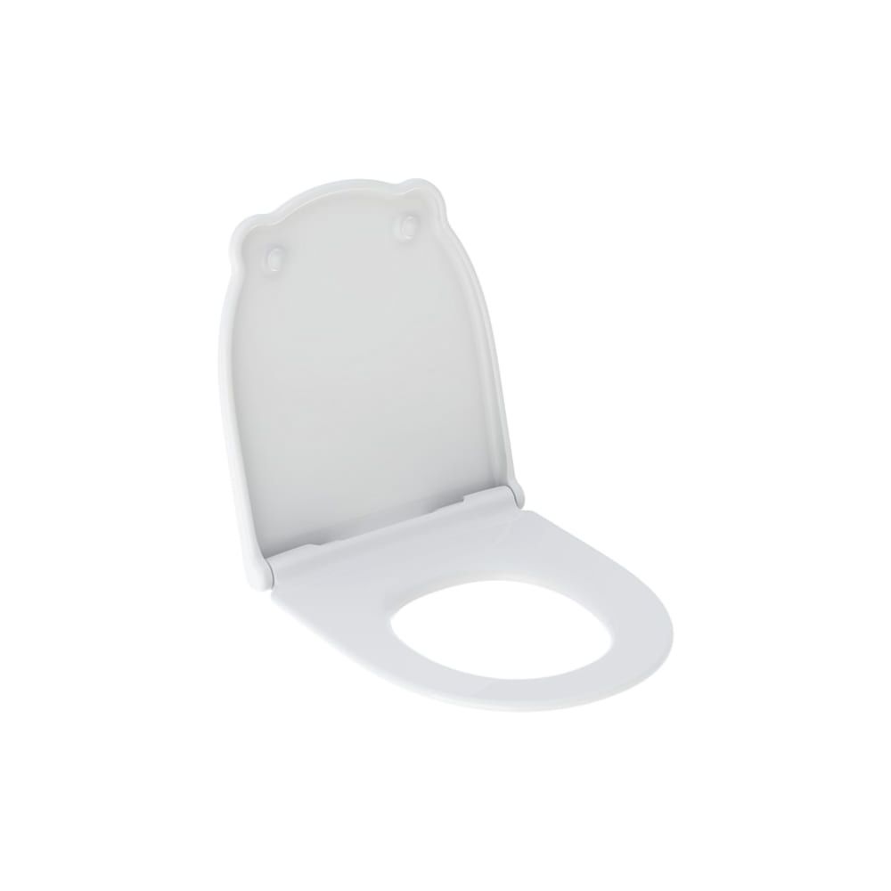 Siège WC enfant Geberit Bambini EasyMount avec fermeture automatique, blanc
