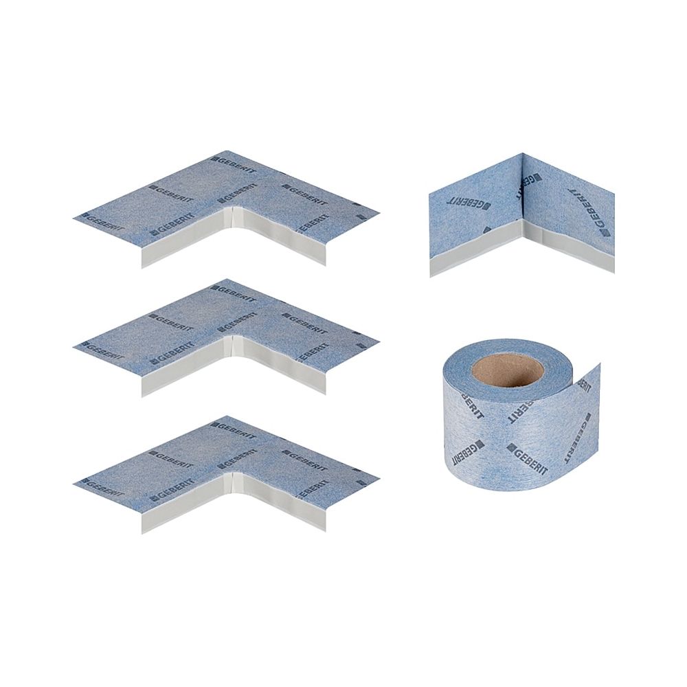 Kit d'étanchéité Geberit pour receveurs de douche, 5 m de non-tissé d'étanchéité, 550083001