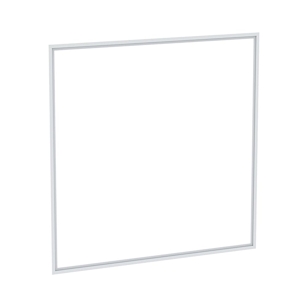 Cadre de finition Geberit pour meuble miroir ONE, montage encastré, largeur 62,8 cm, Blanc