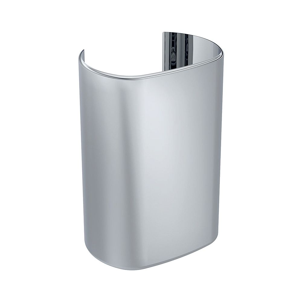 Cache de siphon Geberit ONE, 20x7,8x6,5cm, inox brossé, 505058211