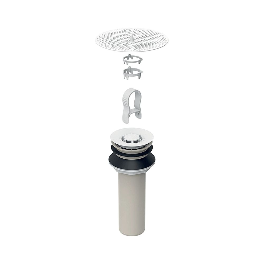 Geberit Kit de garniture d'évacuation pour urinoirs hybrides, diamètre extérieur 50 mm, référence 500672001