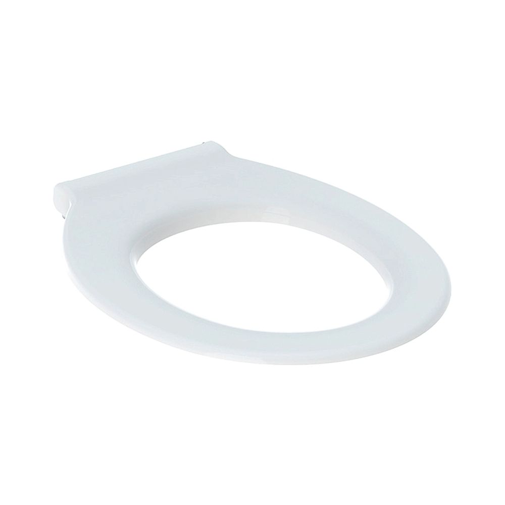 Geberit Abattant WC Renova Comfort sans automatique, antibactérien, fixation par le haut, blanc