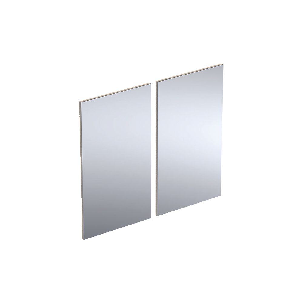 Portes Geberit pour meuble miroir Acanto, 75 cm, 243815001