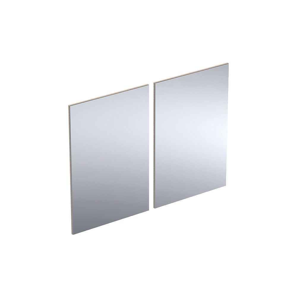 Jeu de portes Geberit pour meuble miroir Acanto, 90 cm, 243820001