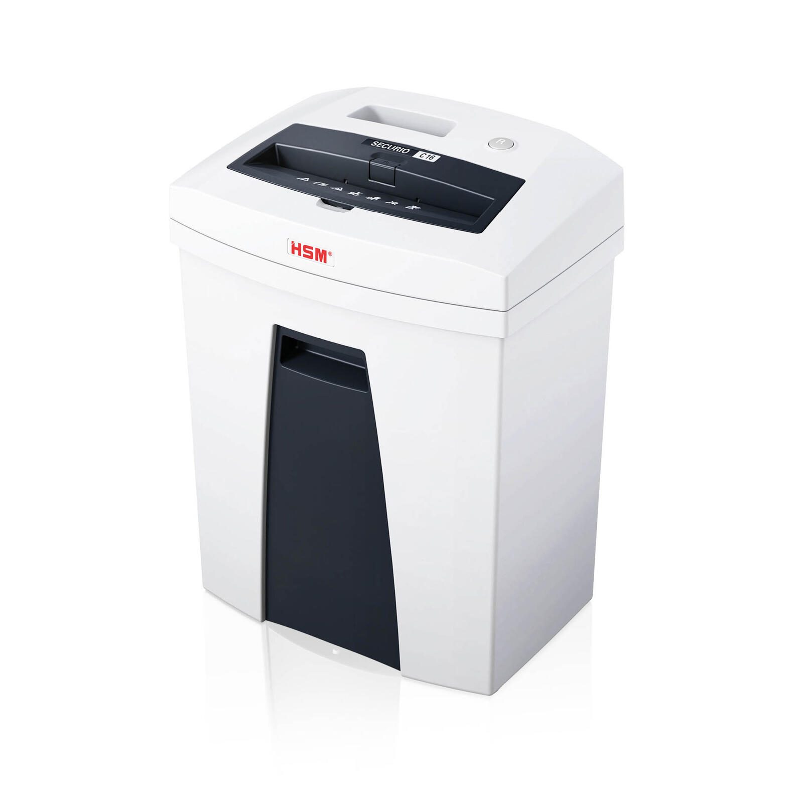 HSM Destructeur de documents SECURIO C16 - Niveau de sécurité 2 - Coupe en bandes, 3,9 mm - 15 feuilles
