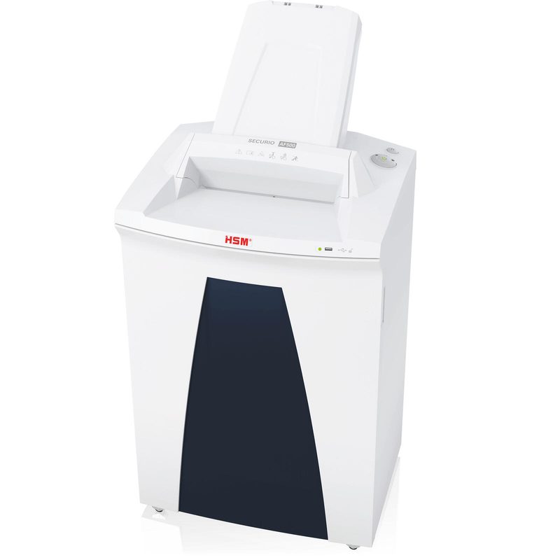 Broyeur de documents HSM SECURIO AF500 - Alimentation automatique - Niveau de sécurité 5 - Coupe croisée - 1,9 x 15 mm - 11 feuilles