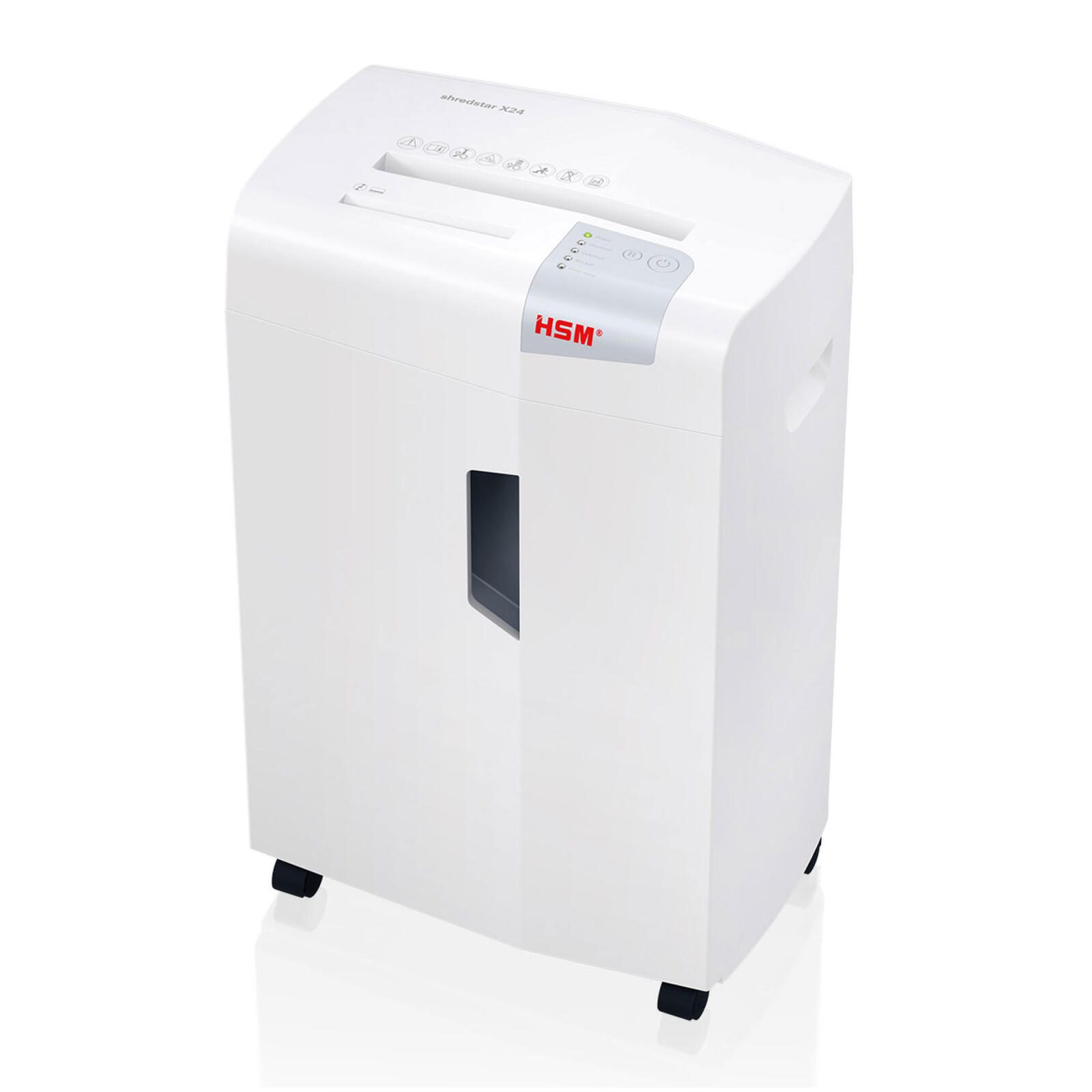 HSM shredstar X24 Destructeur de documents - Niveau de sécurité 4 - Coupe en particules - 4 x 37 mm - 24 feuilles