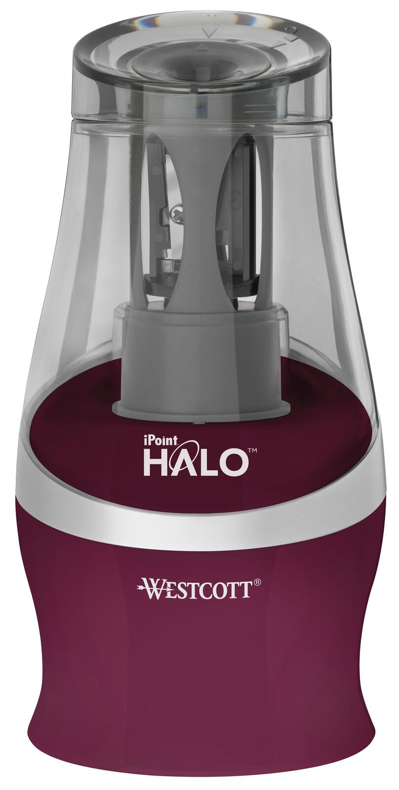 WESTCOTT taille-crayon électrique violet/transparent