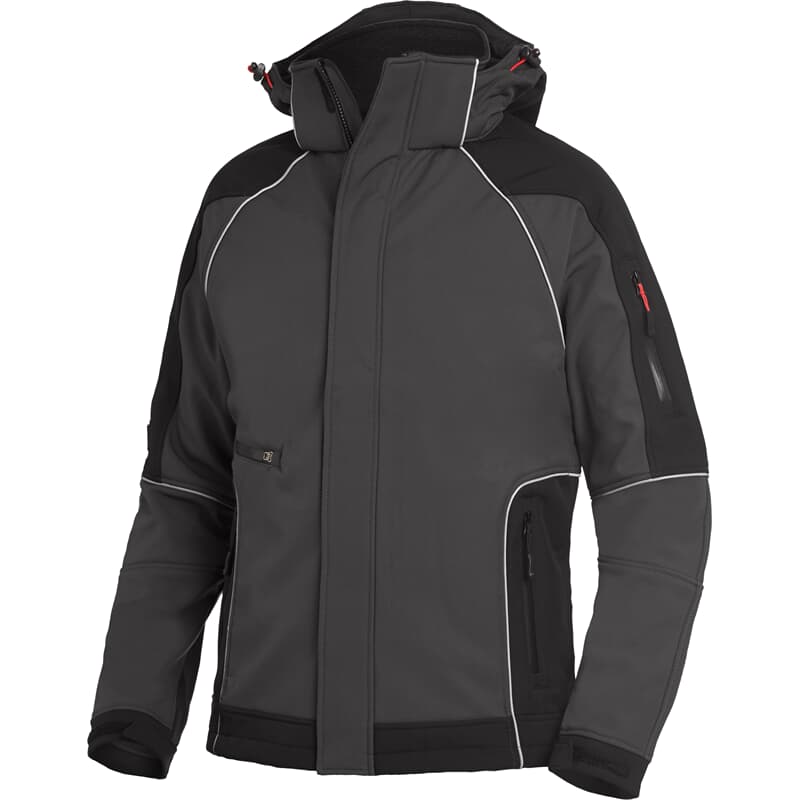 Veste softshell FHB WALTER 78518 veste de travail coupe-vent et déperlant