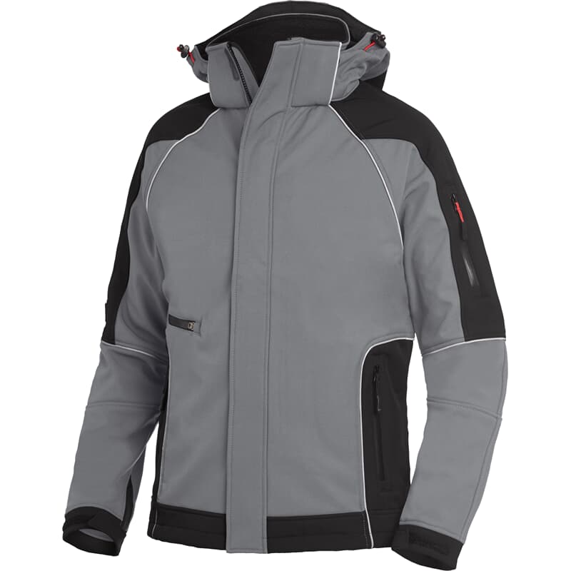 Veste softshell FHB WALTER 78518 (veste de travail coupe-vent et déperlant)
