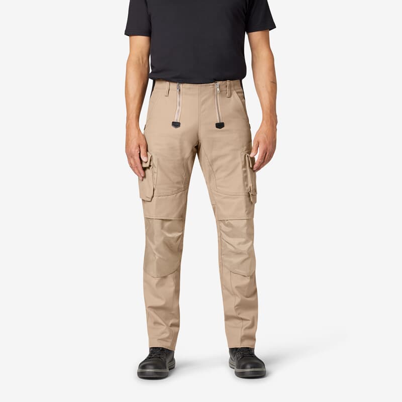 Pantalon de travail SEBASTIAN 11011 beige Canvas & Cordura FHB