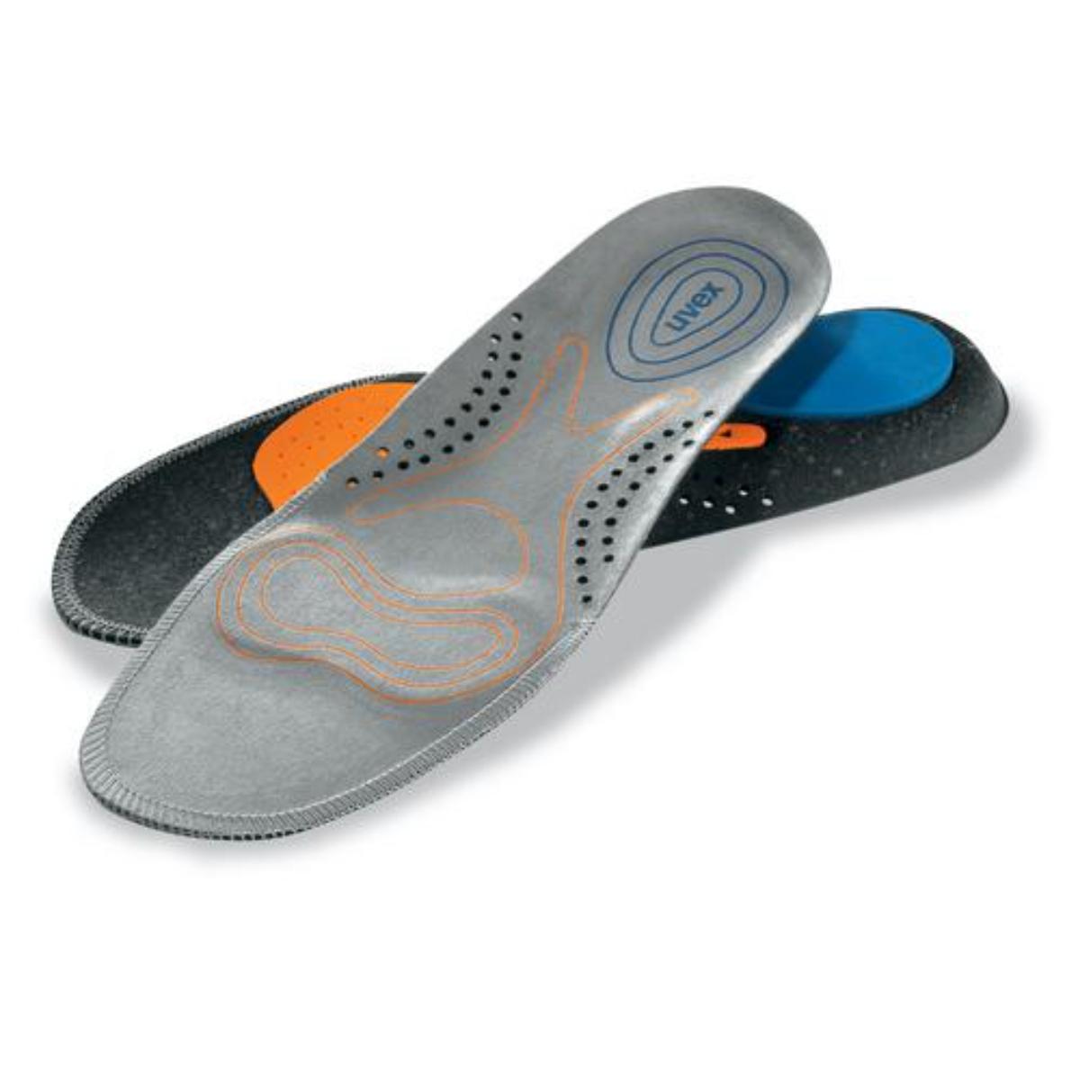 Semelle intérieure uvex Klimakomfort 3D hydroflex foam, gris/orange