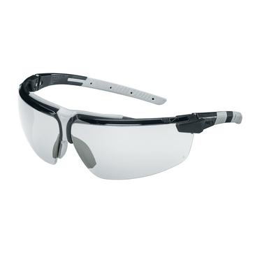 uvex i-3 lunettes de sécurité à branches noires, gris clair