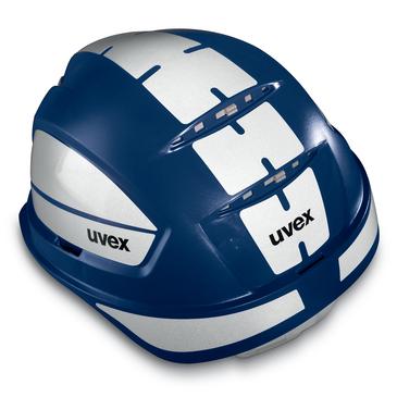 Casque Uvex pheos B bleu avec ventilation