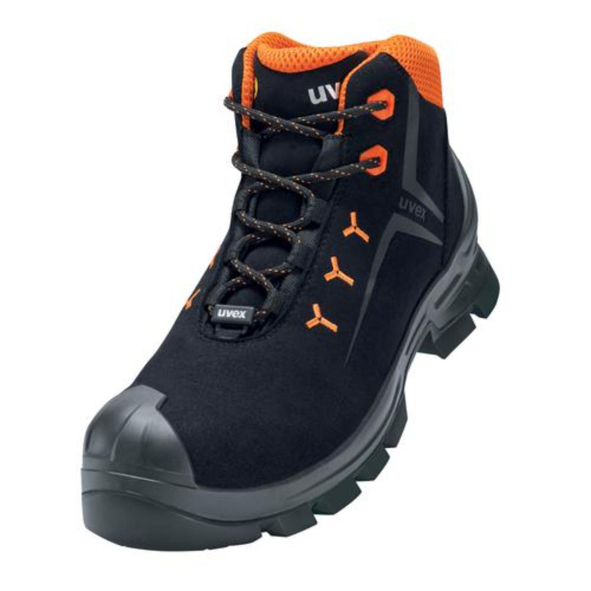 uvex 2 Chaussure de sécurité MACSOLE® S3L Bottine Velours Taille 37 Largeur 11