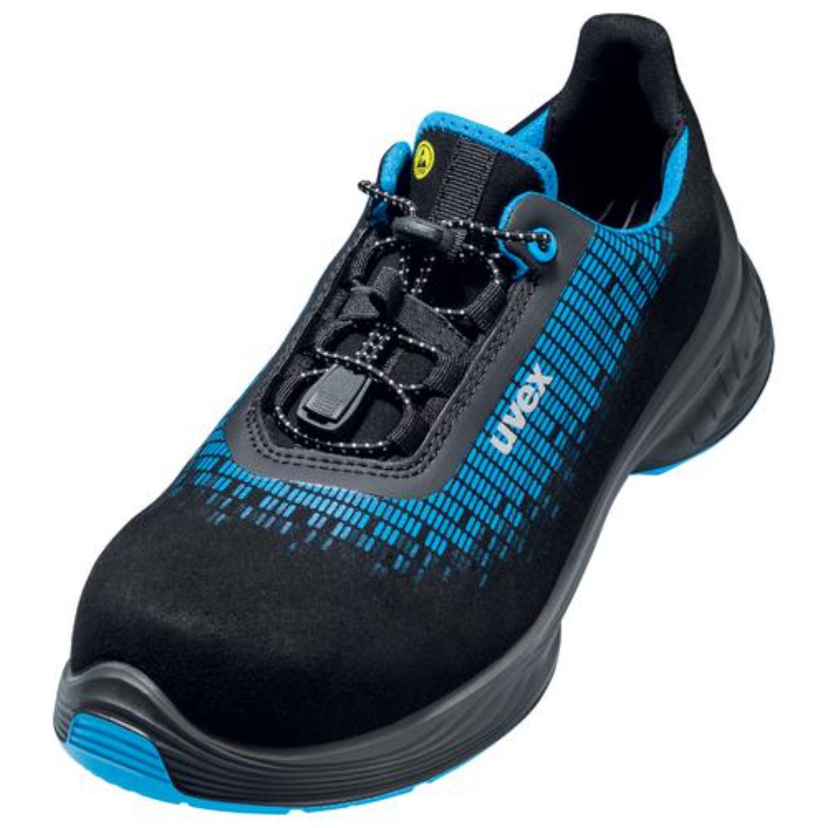 uvex 1 G2 Chaussure de sécurité basse S2, bleu/noir