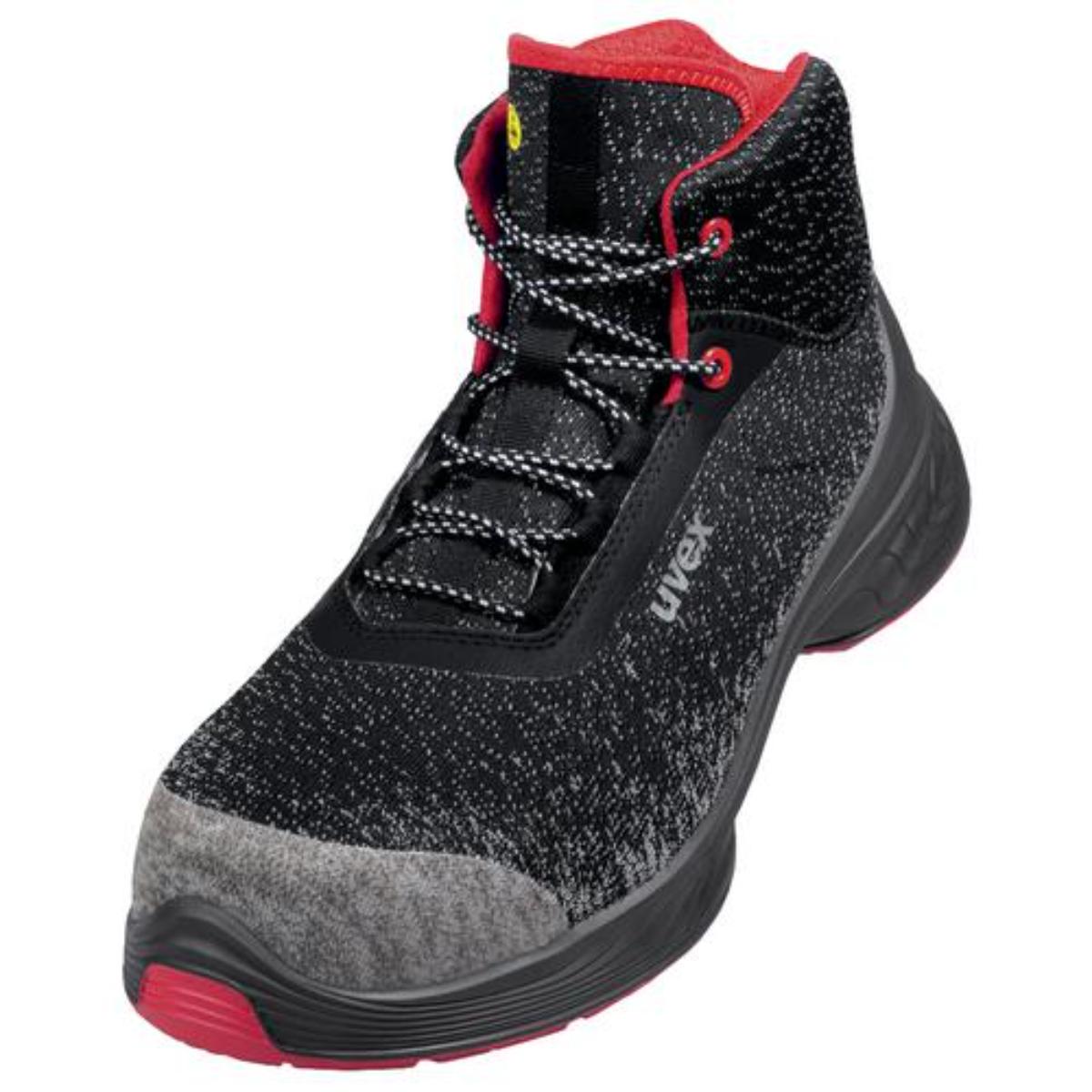 Chaussure de sécurité uvex 1 G2 modèle S1, noir/rouge