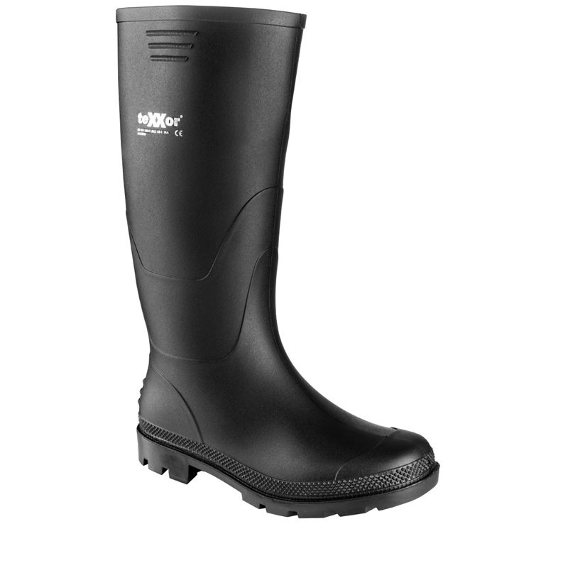 teXXor Bottes PVC professionnelles en caoutchouc - Bottes de pluie Taille 36