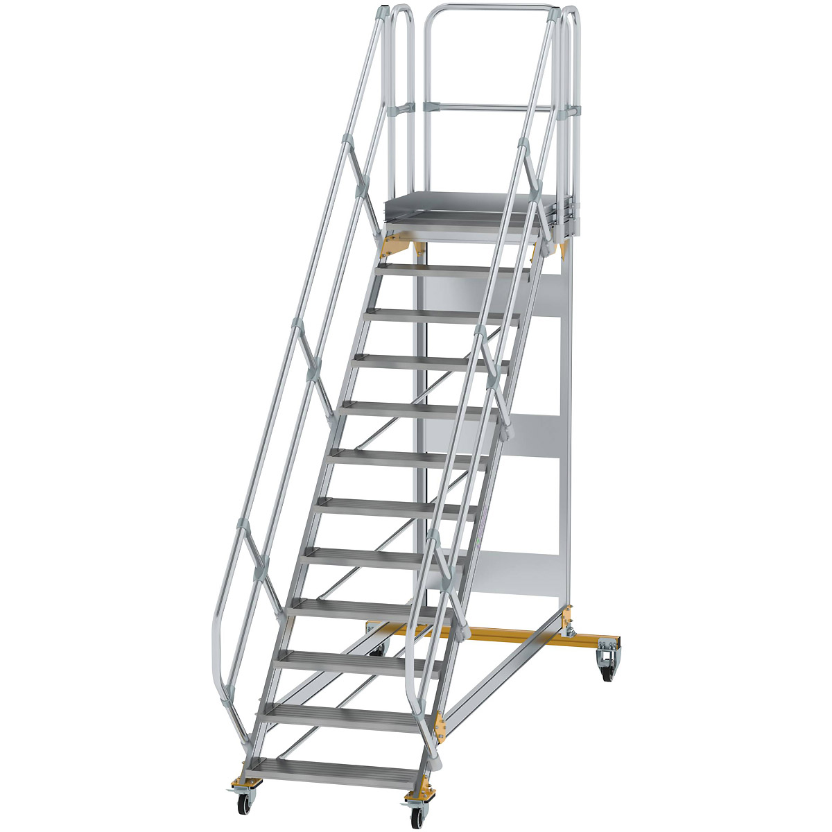 Escalier mobile Munk 45° (largeur des marches 800 mm)