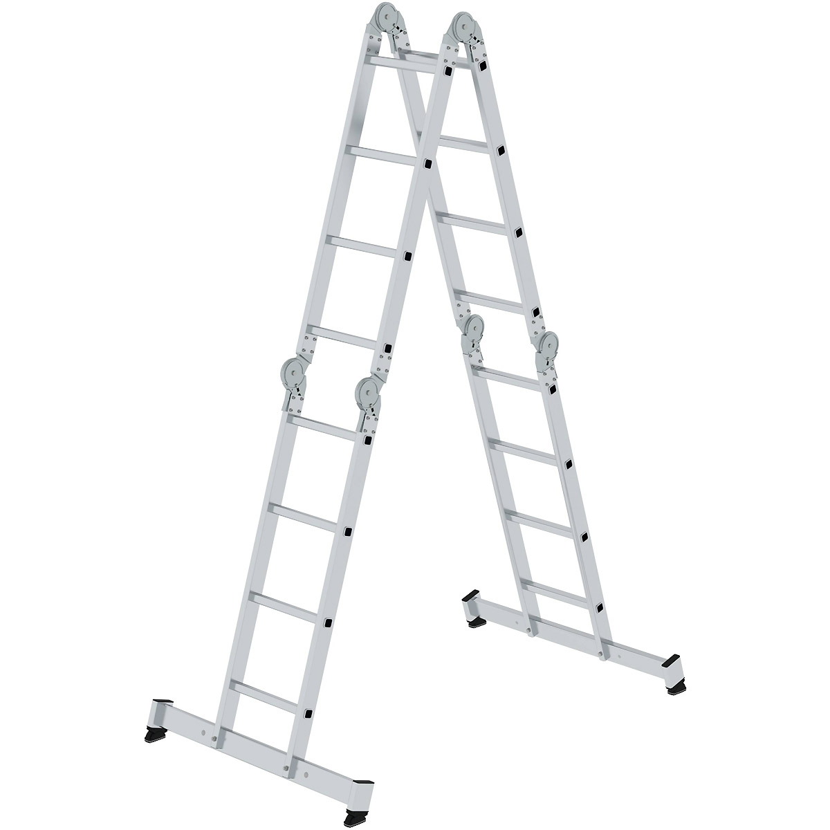 Échelle multi-usage Munk 4 éléments avec traverse nivello®