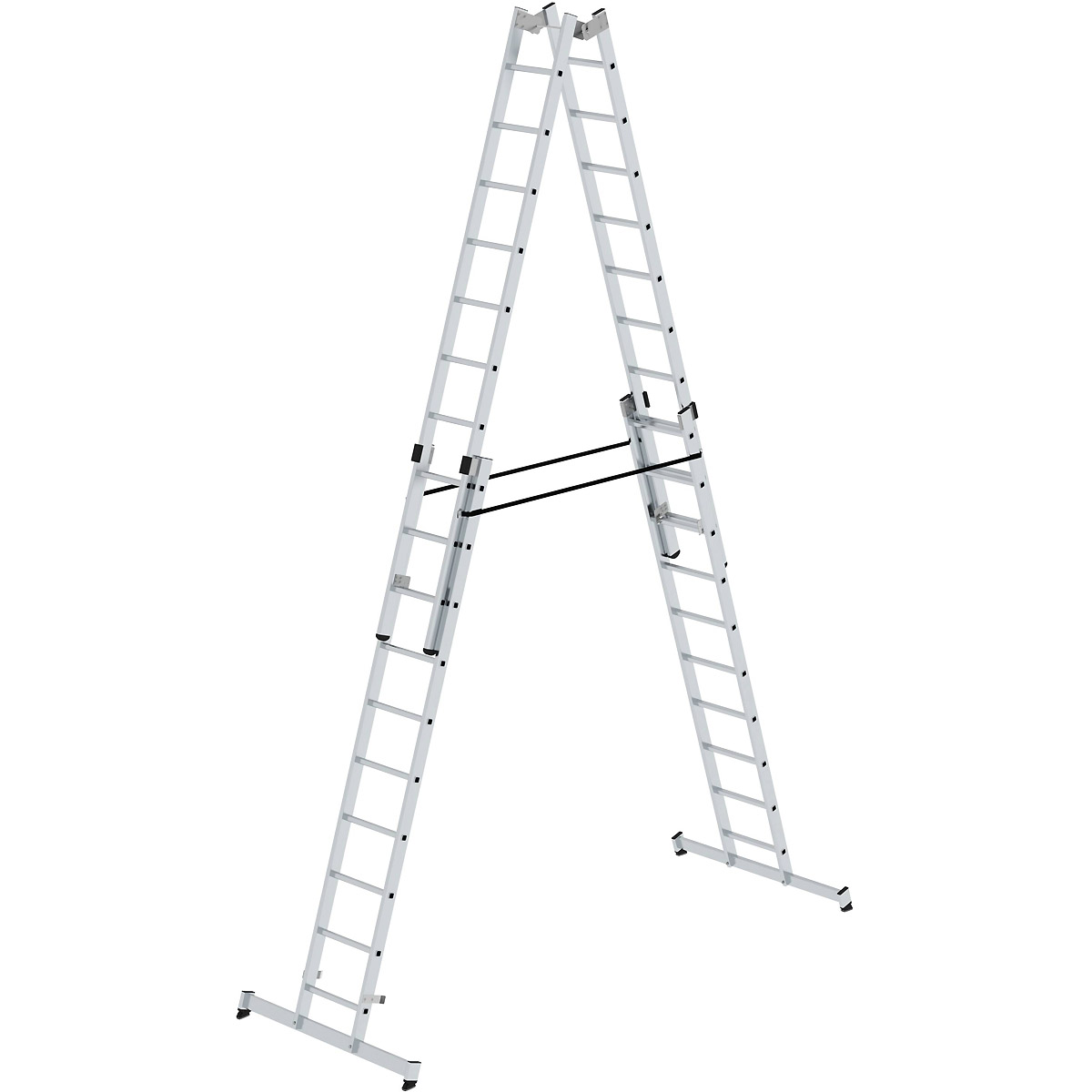 Échelle à barreaux 4 éléments Munk avec traverse nivello®