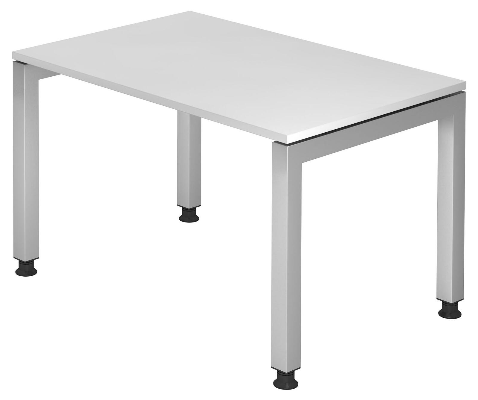 Bureau réglable en hauteur HAMMERBACHER VJS12/W/S blanc
