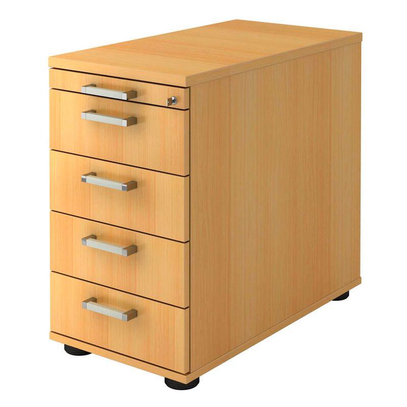 HAMMERBACHER Solid SC50 Meuble à tiroirs sur pieds chêne 5 tiros