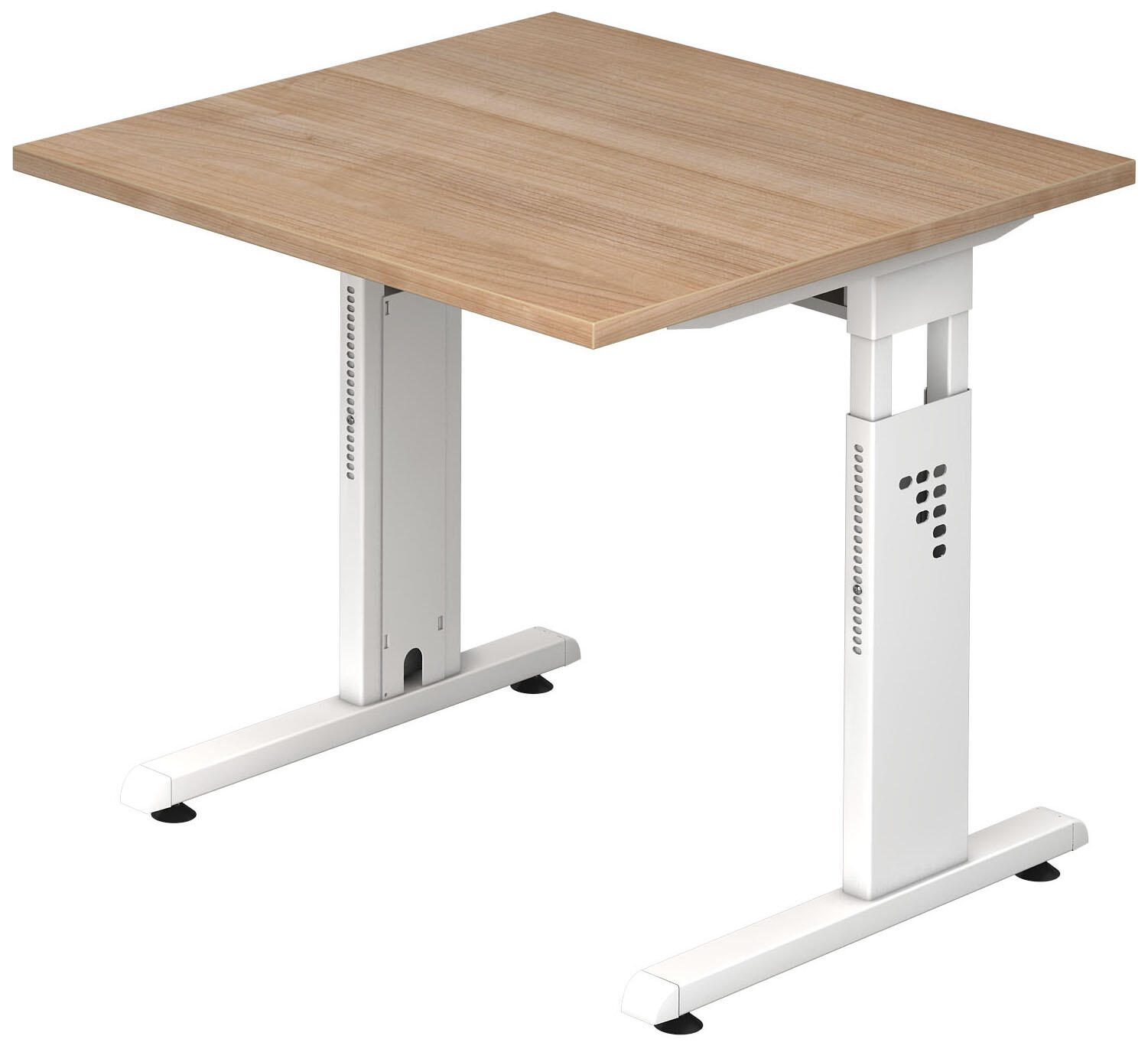 Bureau réglable en hauteur HAMMERBACHER VOS08/N/W Noyer