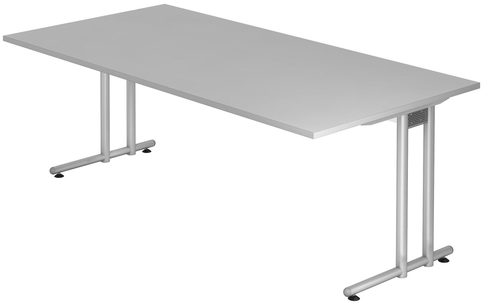 HAMMERBACHER Bureau VNS2E/5/S gris clair