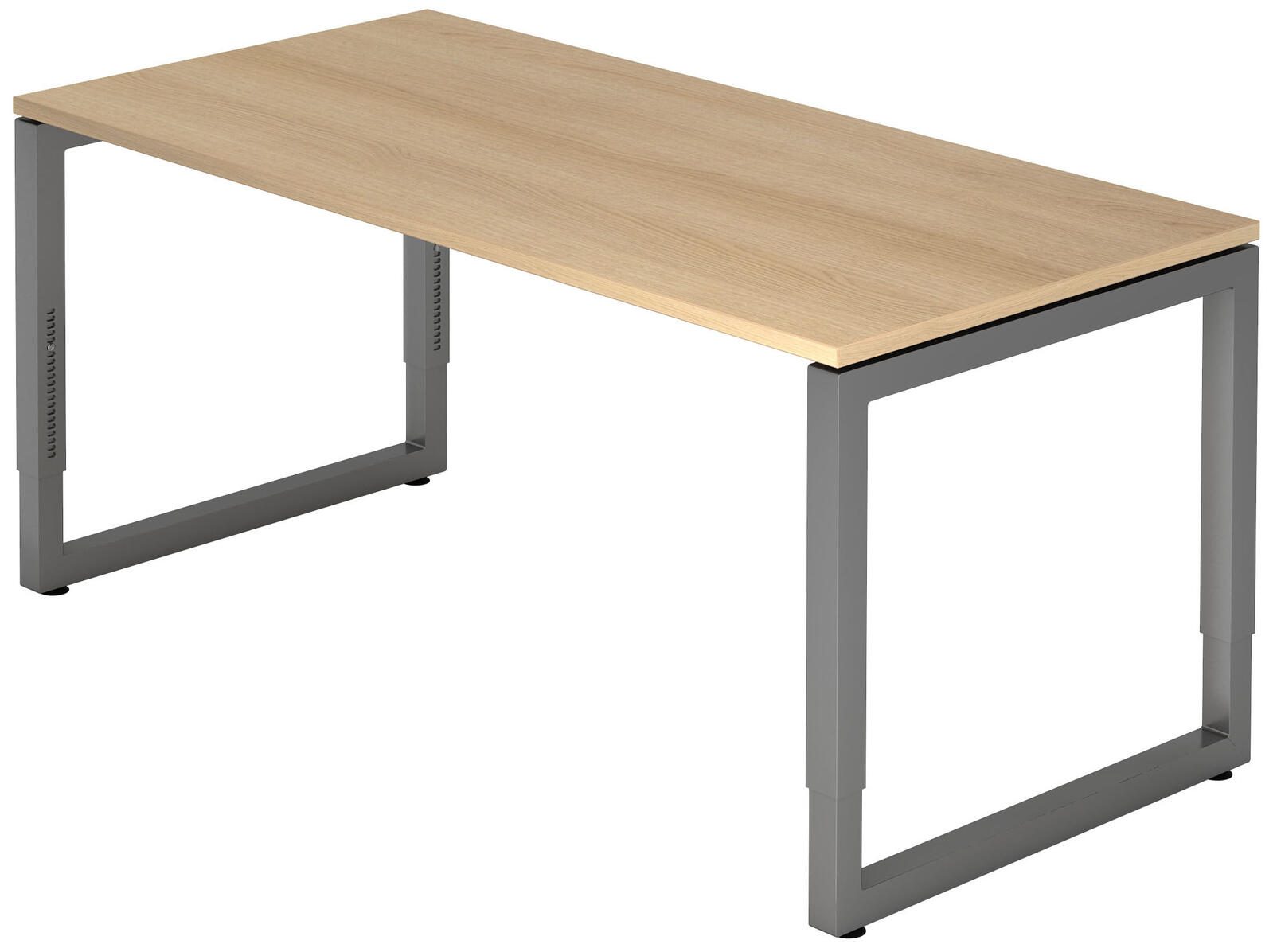 Bureau réglable en hauteur HAMMERBACHER VRS16/E/G chêne