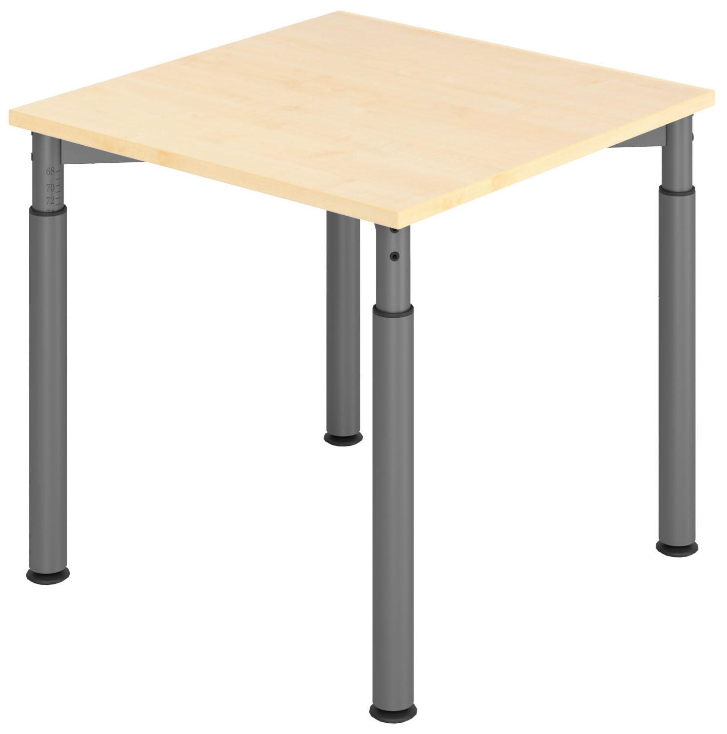 HAMMERBACHER Bureau réglable en hauteur VYS08/3/G érable