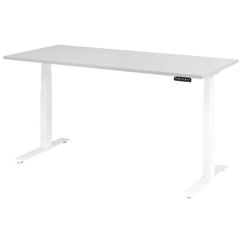 Bureau HAMMERBACHER VXDKB19/5/W gris clair