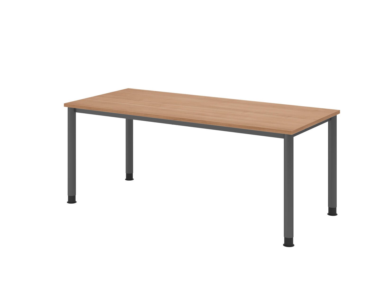 Bureau réglable en hauteur HAMMERBACHER VHS19/N/G noyer