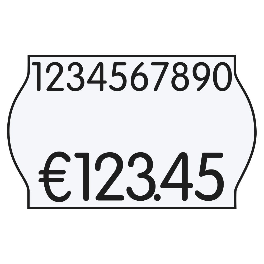 Étiquettes de prix CreenLine 26,0 x 16,0 mm 1 boîte = 36 rouleaux