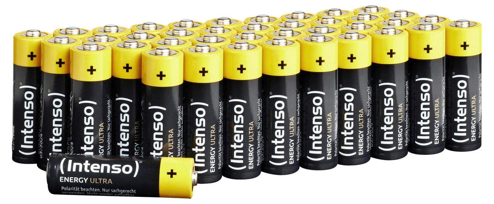 Piles Intenso Energy Ultra Alcalines type AA 1,5 V, 100 unités 1 boîte = 100 unités