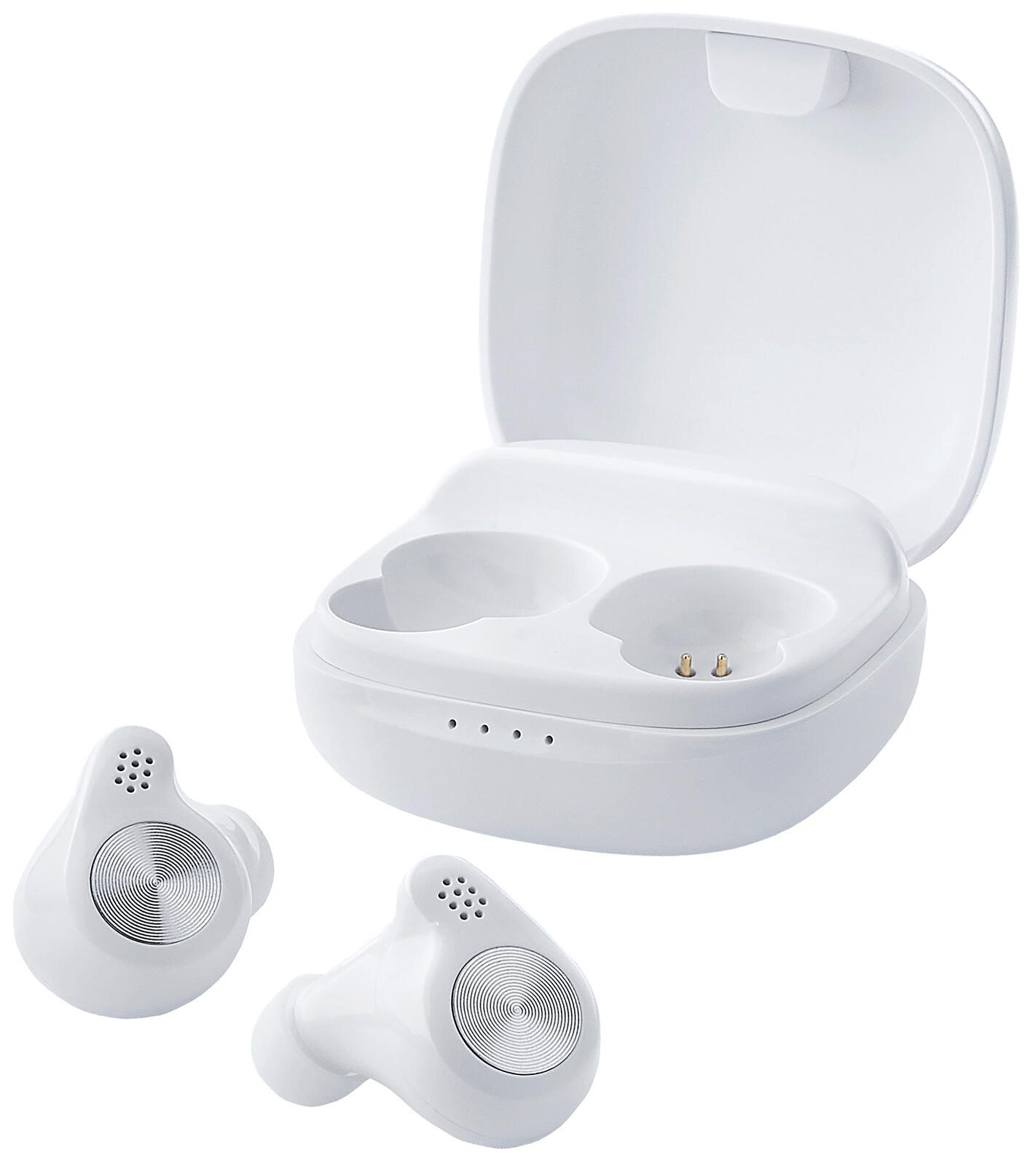 Écouteurs sans fil Intenso Buds Micro T200, couleur blanc