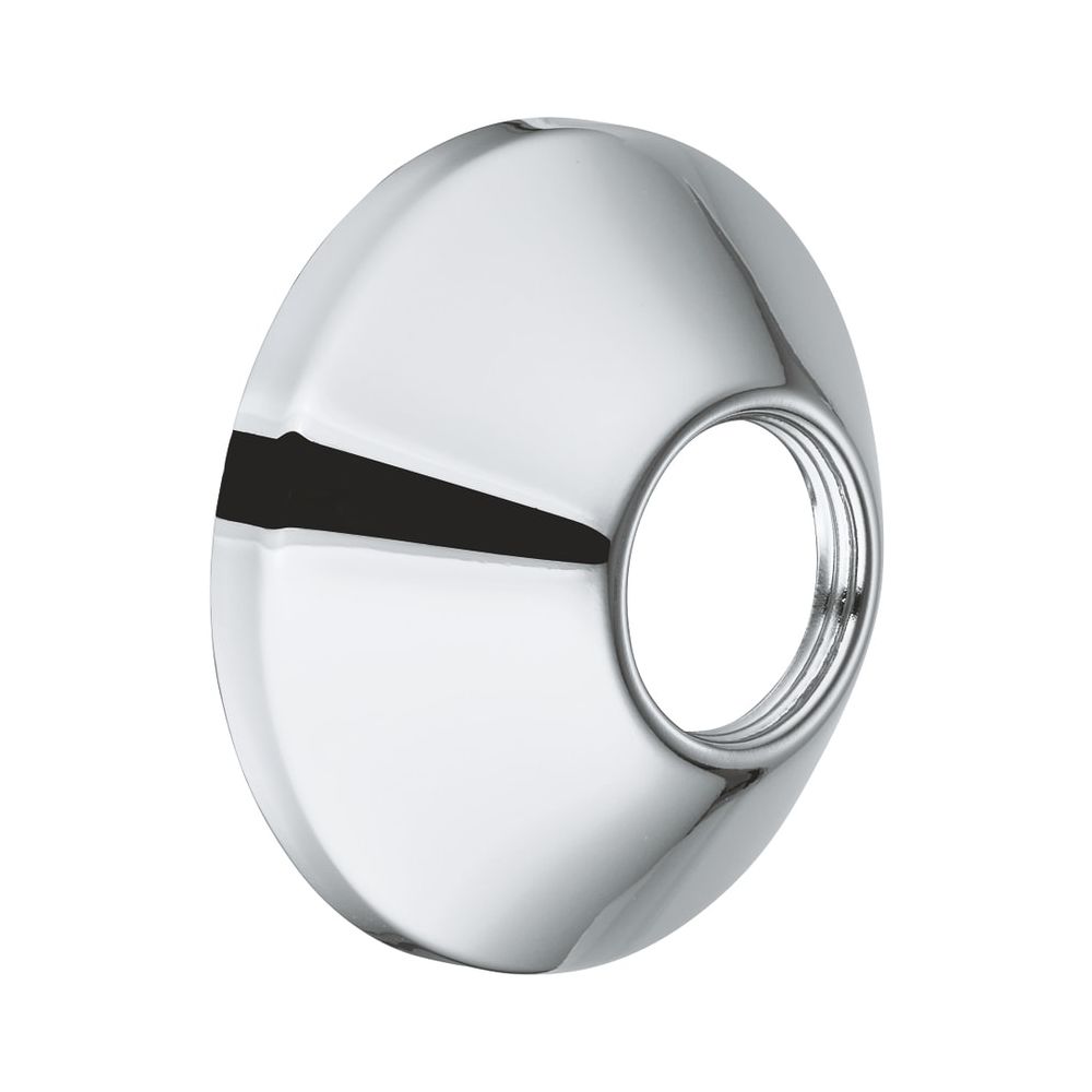 Rosette murale Grohe pour robinets muraux Eichelberg à montage apparent, chromé, 44002626