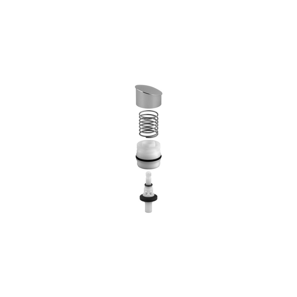 Grohe Kit de conversion apparent pour mitigeurs de baignoire Eichelberg à levier unique, chromé, 44042526