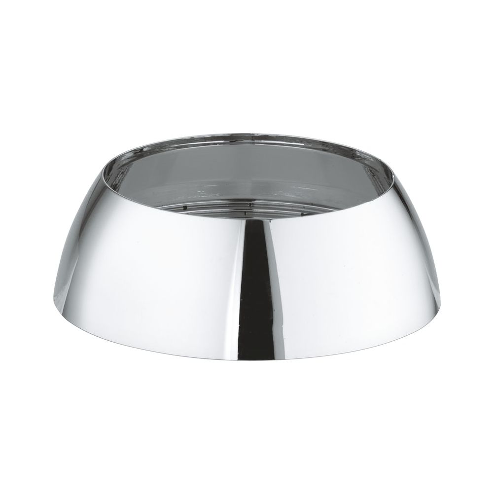 Rosace de recouvrement pour mitigeur monotrou Grohe Eichelberg avec cartouche 40 mm et levier latéral, chromé, 44041826