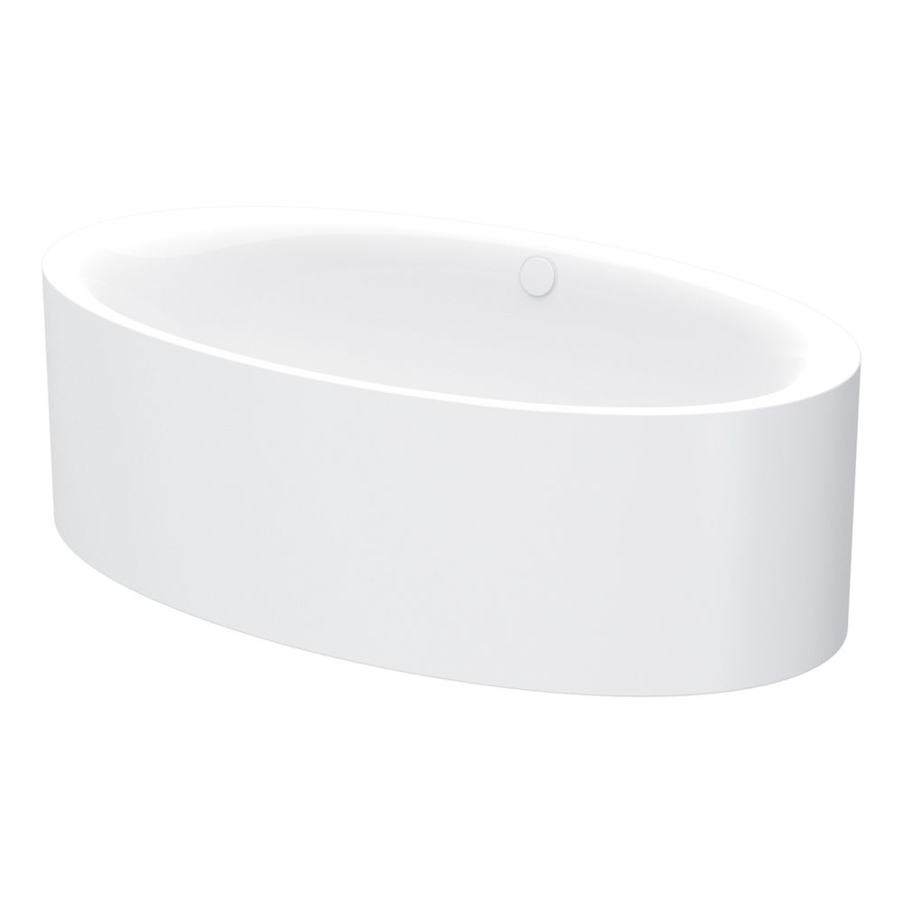 Bette Oval Eve Silhouette Baignoire ovale Blanche 1800x1000x450mm 2 places Acier GT