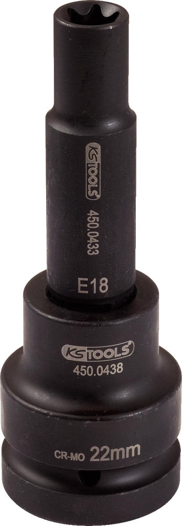 Douille Torx-E 3/4" longue KS Tools