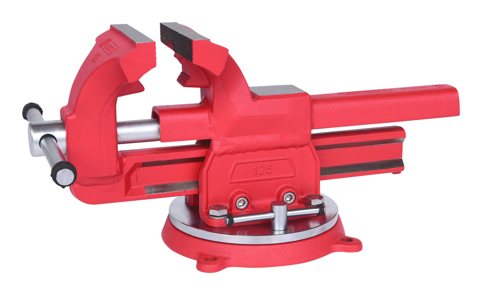 Étau parallèle KS Tools avec plateau tournant