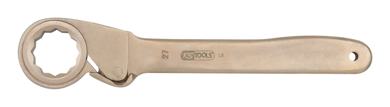 KS Tools BERYLLIUMplus cliquet à douille 12 pans avec anneau